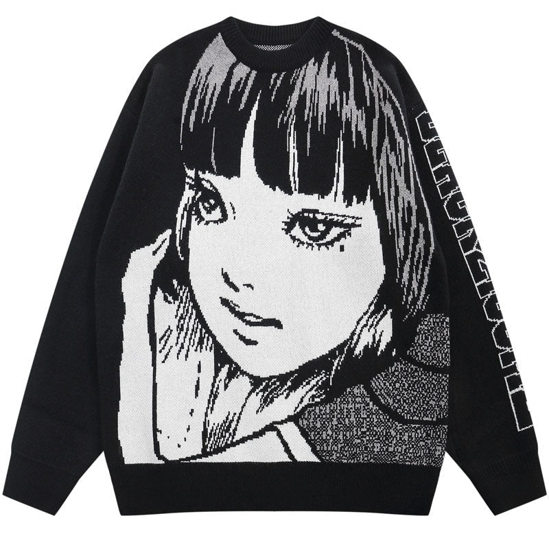 Anime 2025 knitted sweater