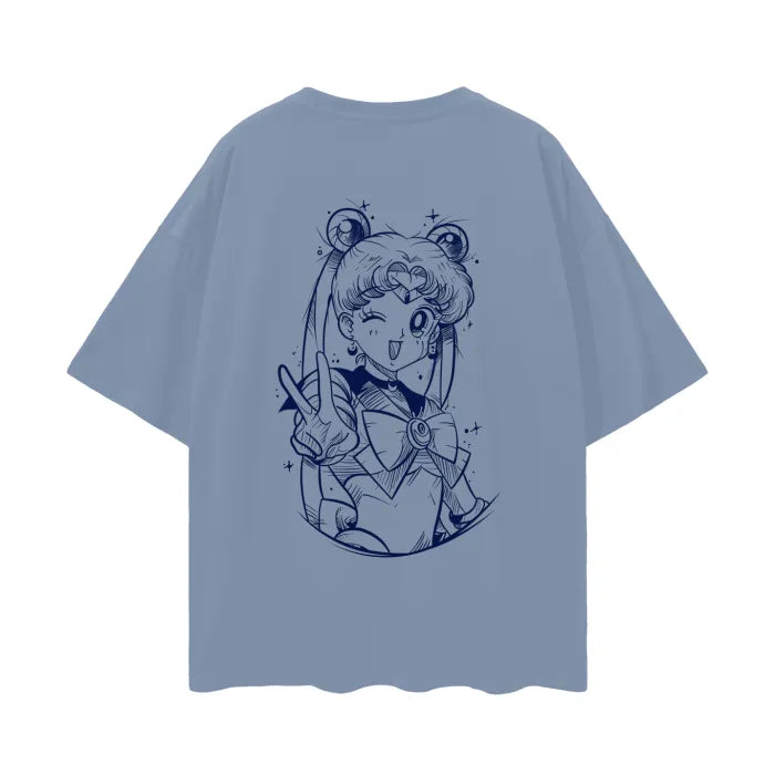 "MOON PRISM" -Usagi Tsukino - Sailor Moon Anime Oversized T-Shirt | 4 Colors