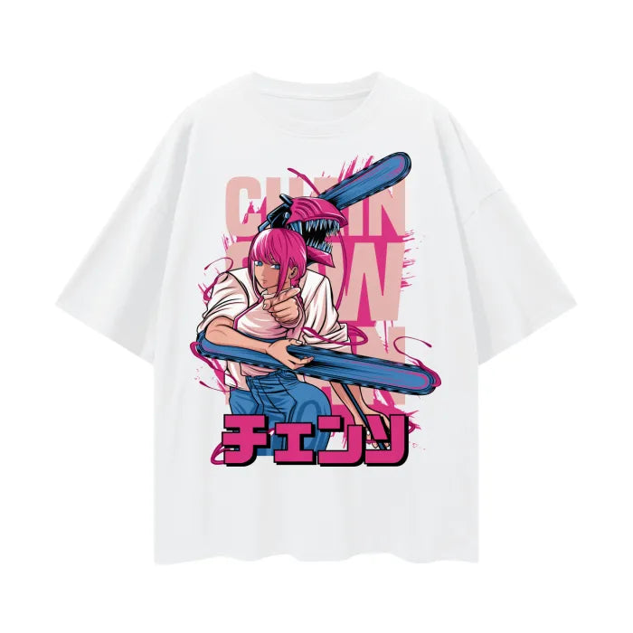 "DEVIL DOG" - Denji - Chainsaw Man Anime Oversized T-Shirt