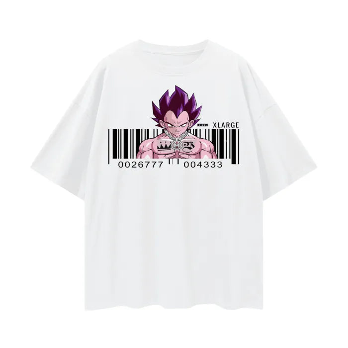 "EGO DRIP" - Vegeta - Dragon Ball Anime Oversized T-Shirt | 3 Colors