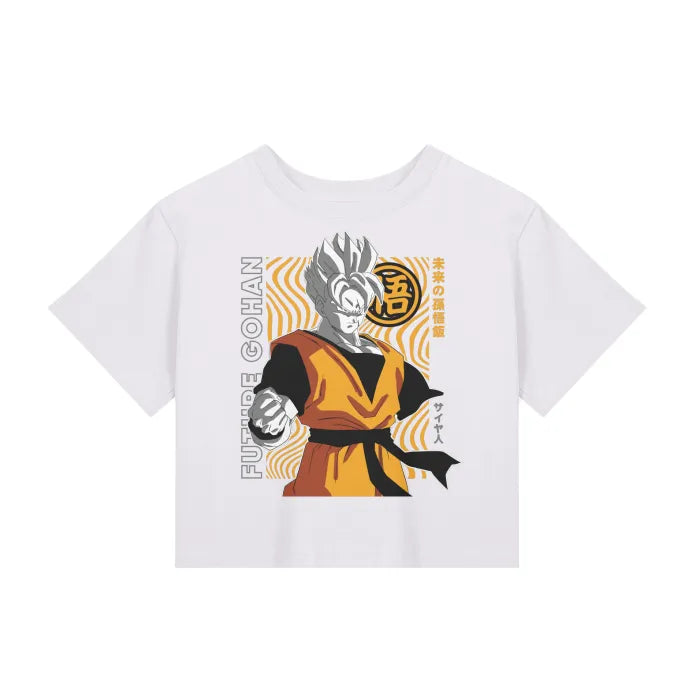 "Z FIGHTER" - Gohan - Dragon Ball Anime Crop Top | 2 Colors