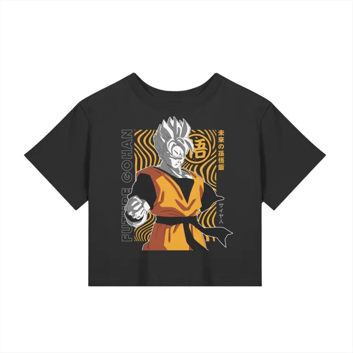 "Z FIGHTER" - Gohan - Dragon Ball Anime Crop Top | 2 Colors