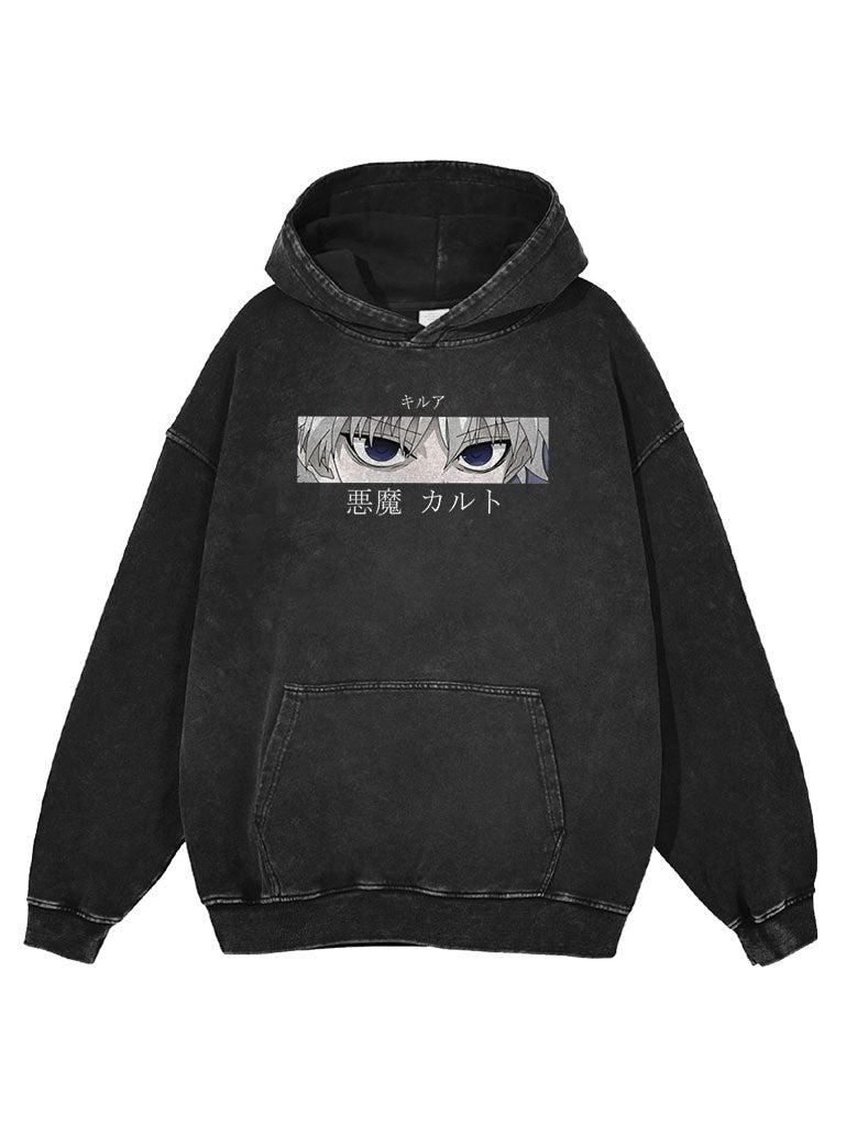 "ZOLDYCK PRODIGY" - Hunter X Hunter Anime Vintage Washed Hoodies V2