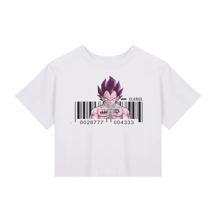 "EGO DRIP" - Vegeta - Dragon Ball Anime Crop Top