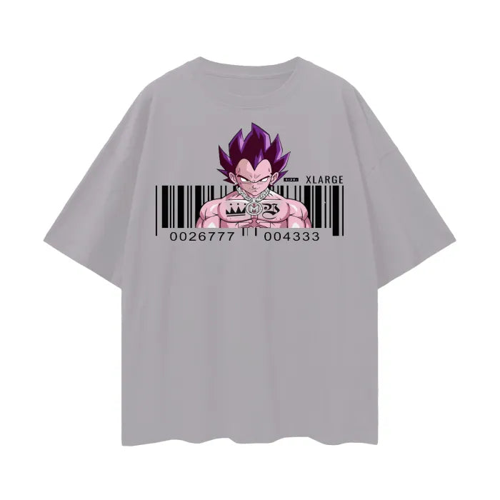 "EGO DRIP" - Vegeta - Dragon Ball Anime Oversized T-Shirt | 3 Colors