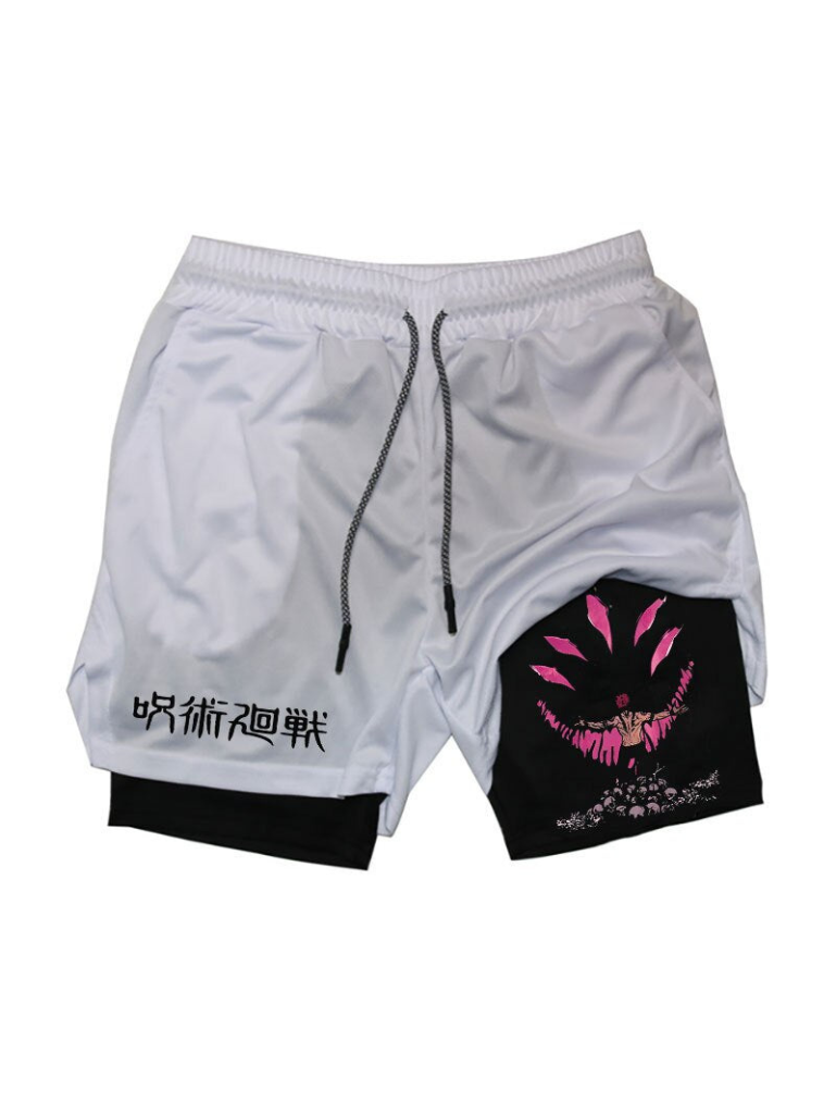 "KING OF CURSE" - Ryomen Sukuna -  Jujutsu Kaisen Anime Activity Fit Shorts