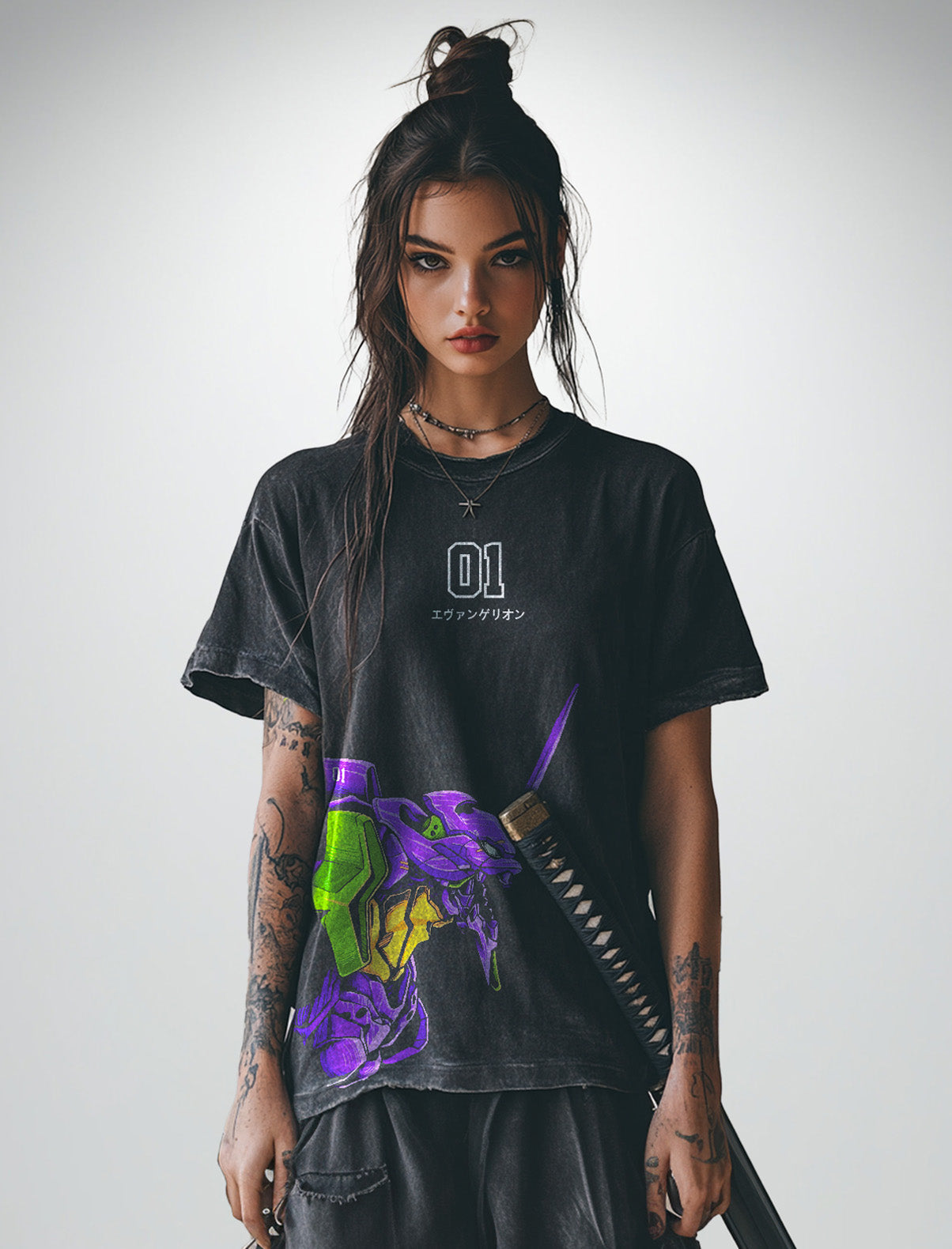 [TRZN] Eva Unit-01 Vintage Tee