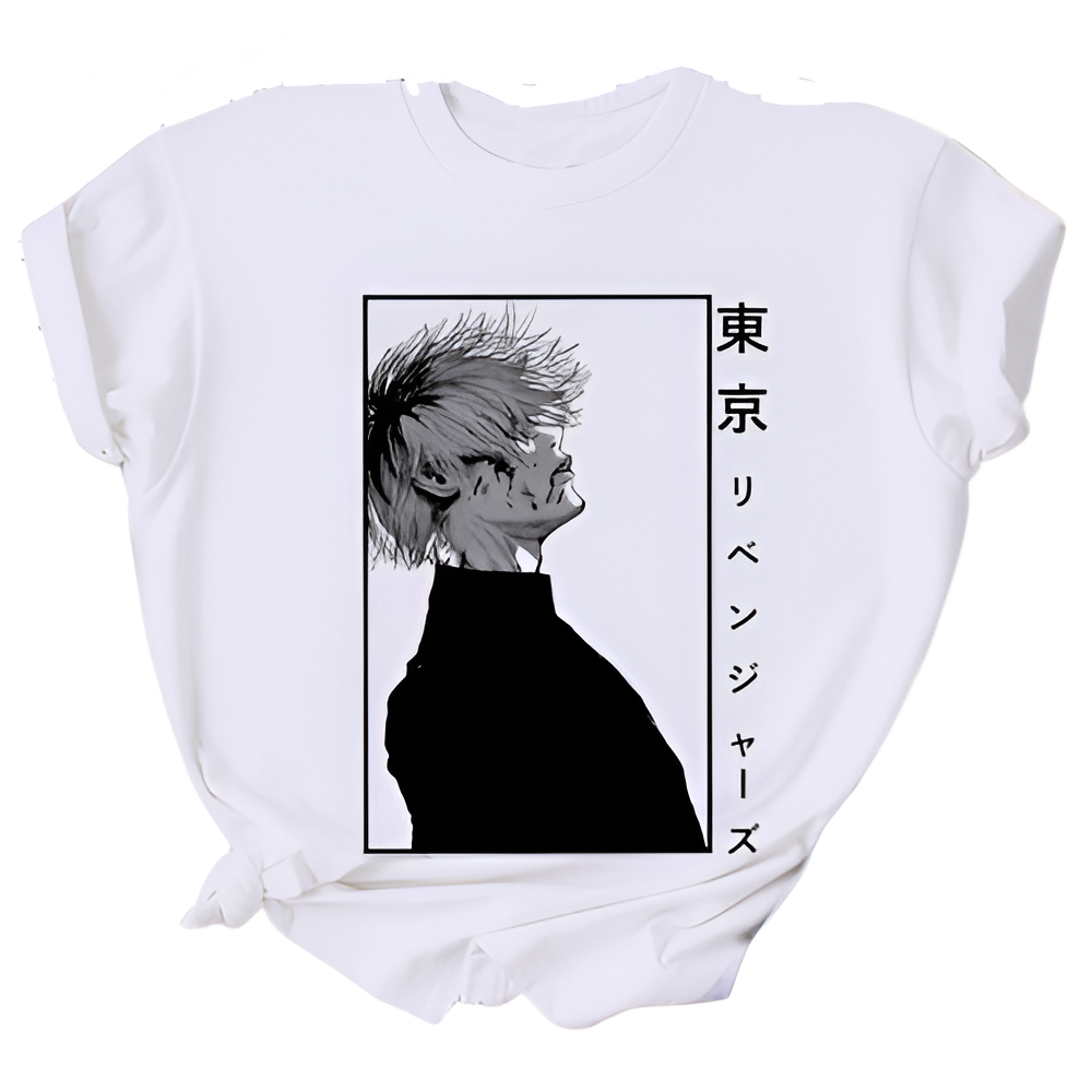 "BROKEN" - Kaneki Ken Tokyo Ghoul Anime Oversized T-shirt | 2 Options - Alpha Weebs