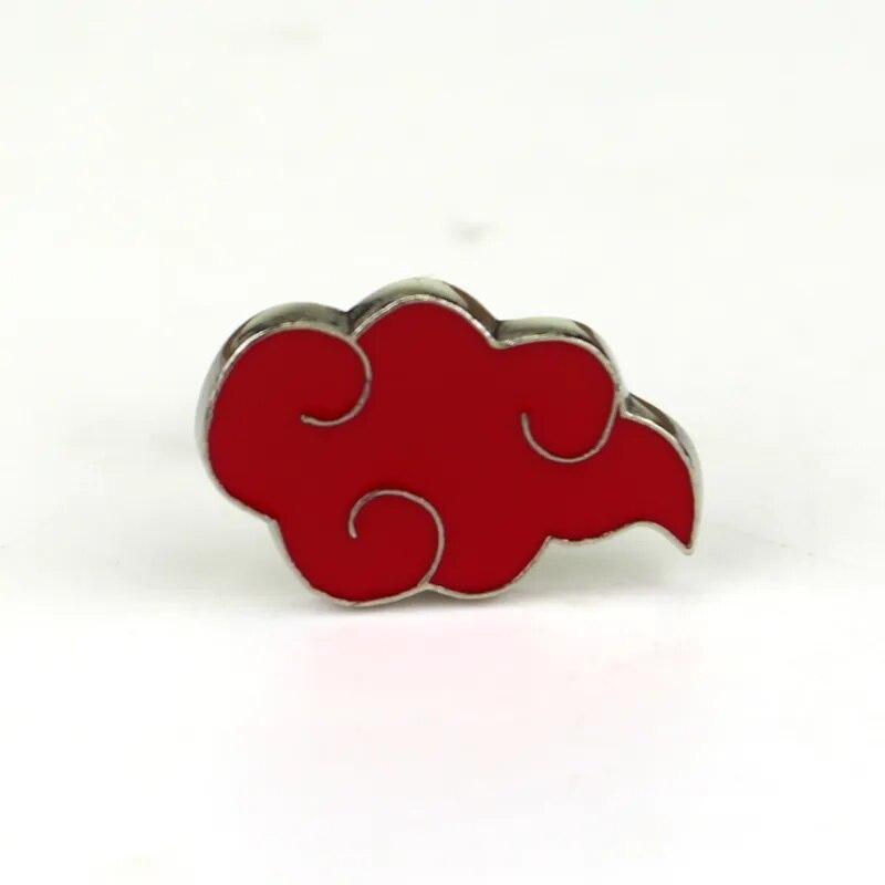 "AKATSUKI CLOUD" - Naruto Anime Tie Clips