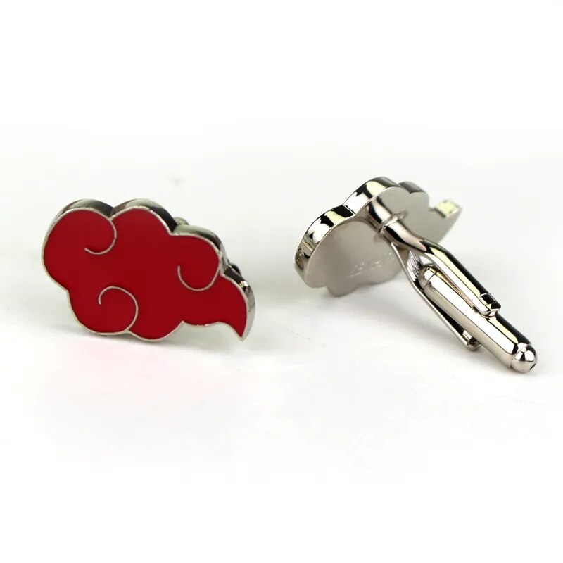 "AKATSUKI CLOUD" - Naruto Anime Tie Clips