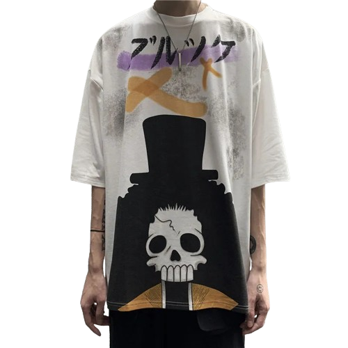 "MUGIWARA GANG" - One Piece Anime Oversized T-Shirt