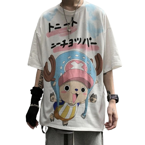 "TONY TONY CHOPPER" - One Piece Anime Oversized T-Shirt