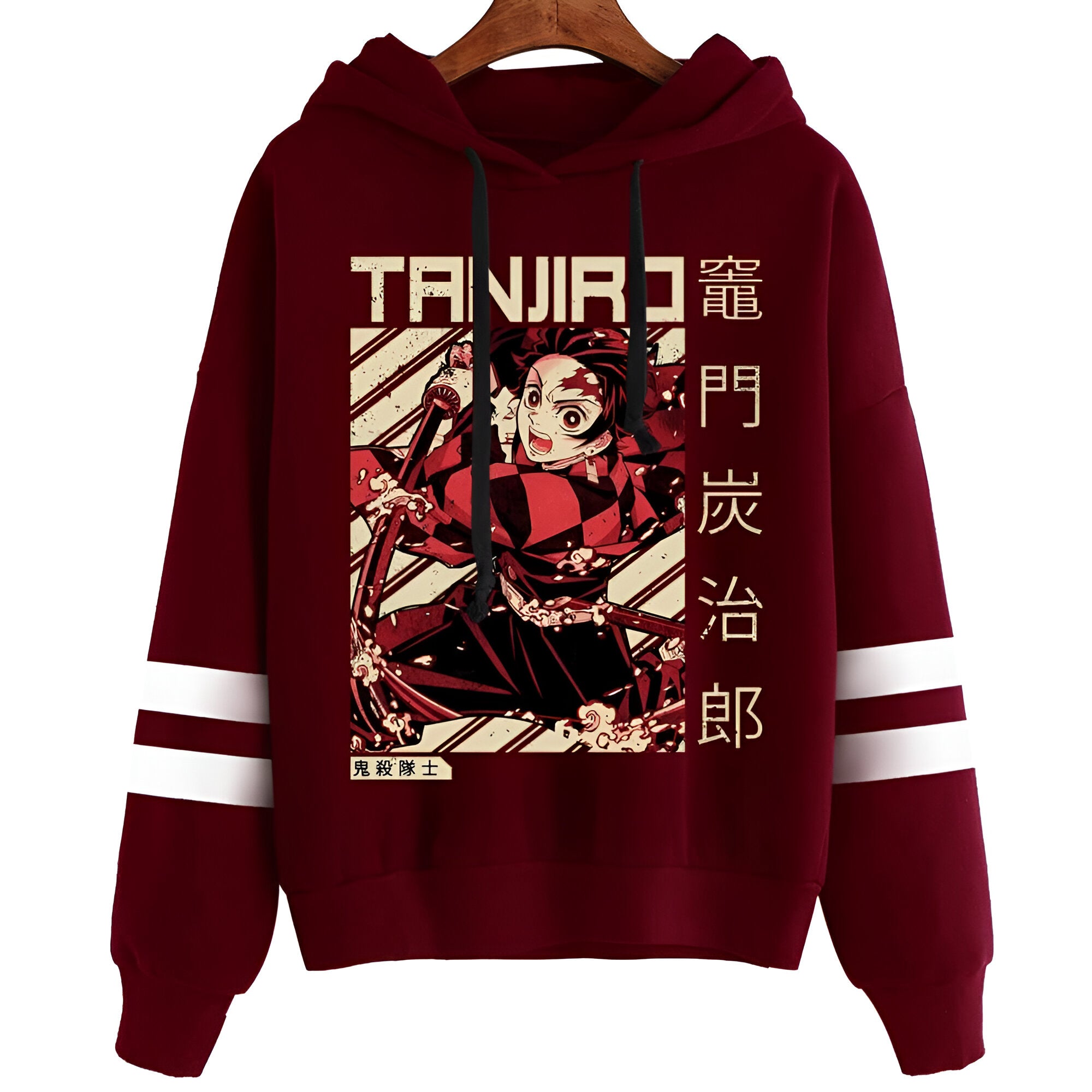 "SIBLINGS" - Tanjiro Nezuko Demon Slayer Anime Oversized Hoodie | 2 Colors - Alpha Weebs