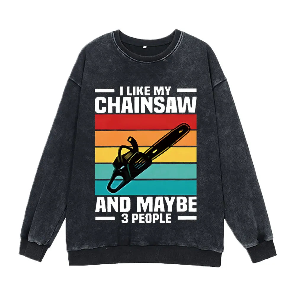 Chainsaw Man Washed Sweatshirt