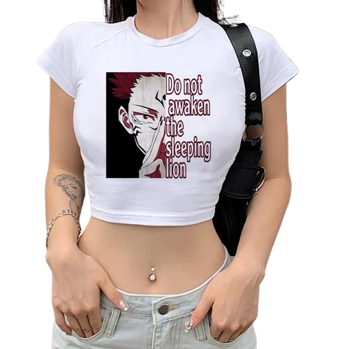 "HARMONIC STRIFE" - Jujutsu Kaisen Anime Sukuna Crop-Tops | 5 Options