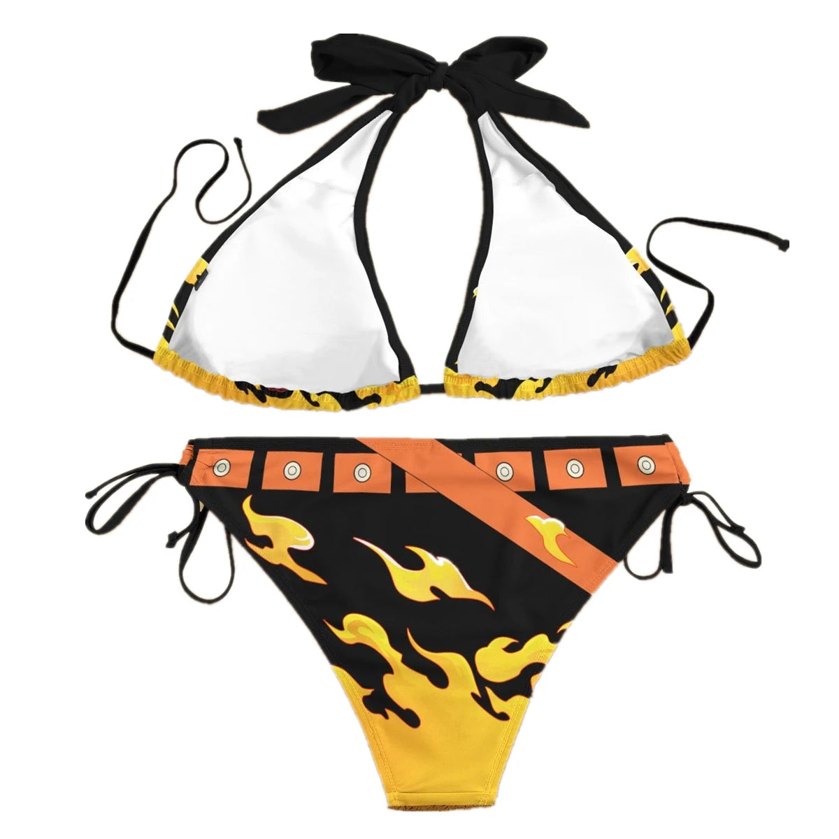 "PORTGAS D. ACE" - One Piece Anime Bikini Set