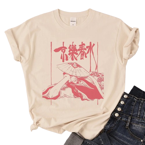 "SPECIAL SHIKAI" - Bleach Shunsui Kyoraku Anime Oversized T-Shirts