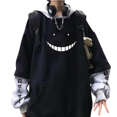 "CRIB ASSASSIN" - Koro Sensei Anime Assassination Oversized Hoodies | 5 Colors