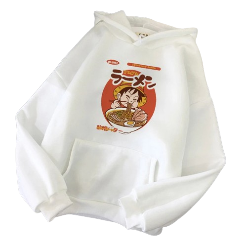 "KAWAII LUFFY" - Monkey D Luffy One Piece Anime Hoodies | 2 Colors