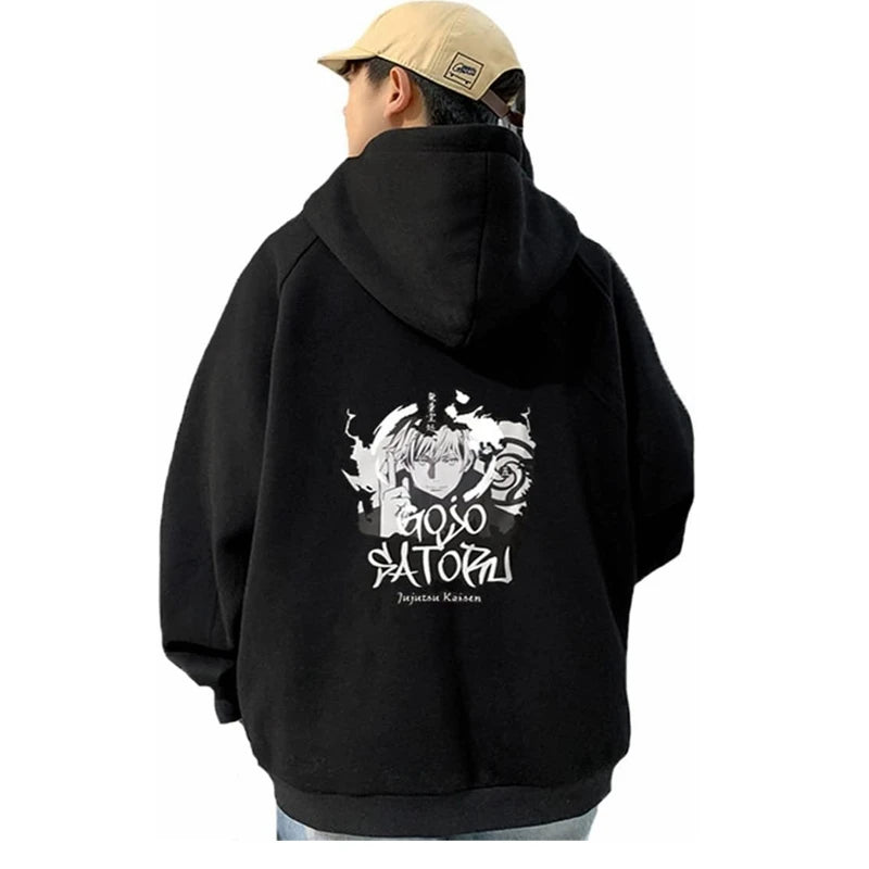 "THE KING'S SLAYER" - Jujutsu Kaisen Gojo Satoru Anime Hoodie