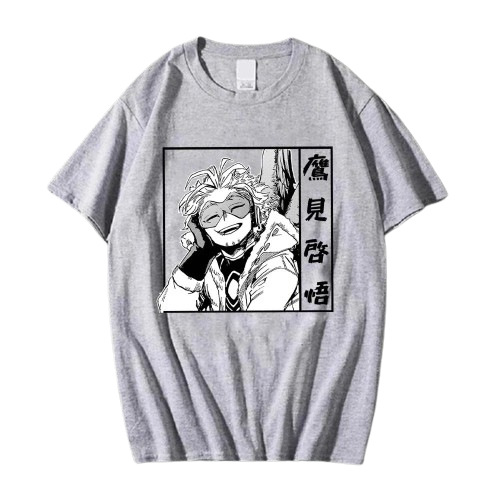 "SMILING SAVIOR" - My Hero Academia Anime - Hawks - Oversized T-Shirts | 4 Colors