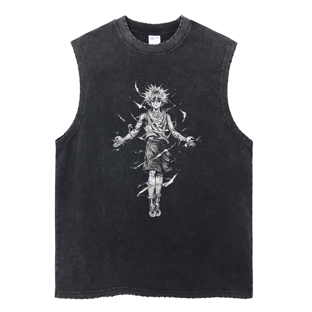 "Hunter" Vintage Washed Tank Top