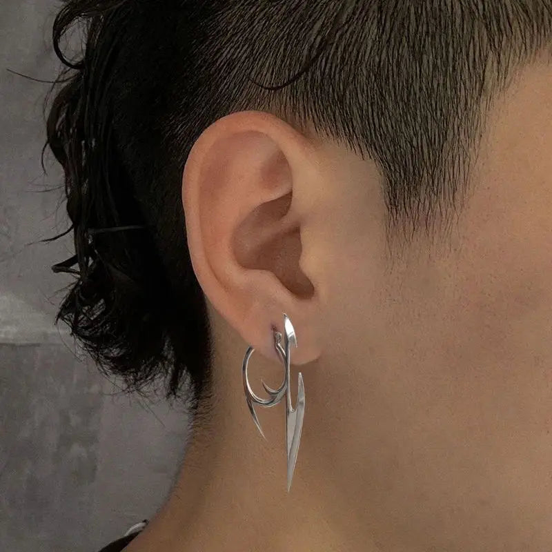 "THE ULTRA PUNK-OUT" - Cyberpunk Anime Earrings | 2 options