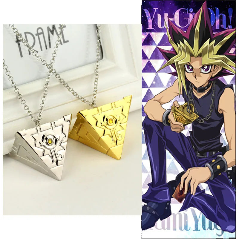 Anime Yu-Gi-Oh Necklace 3D Yugioh Millenium Pendant Jewelry Cos ...