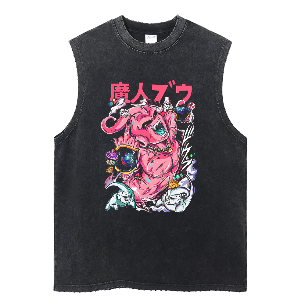 "Buu" Vintage Washed Tank Top