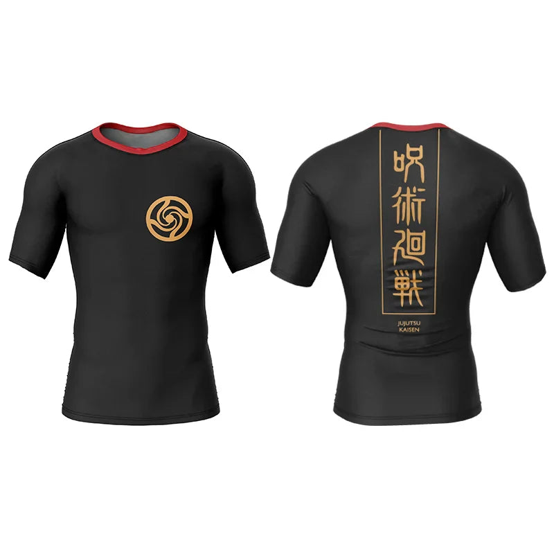 "VIGOR FORGE" - Yuji Itadori - Jujutsu Kaisen Anime Gym Compression Fit T-Shirt