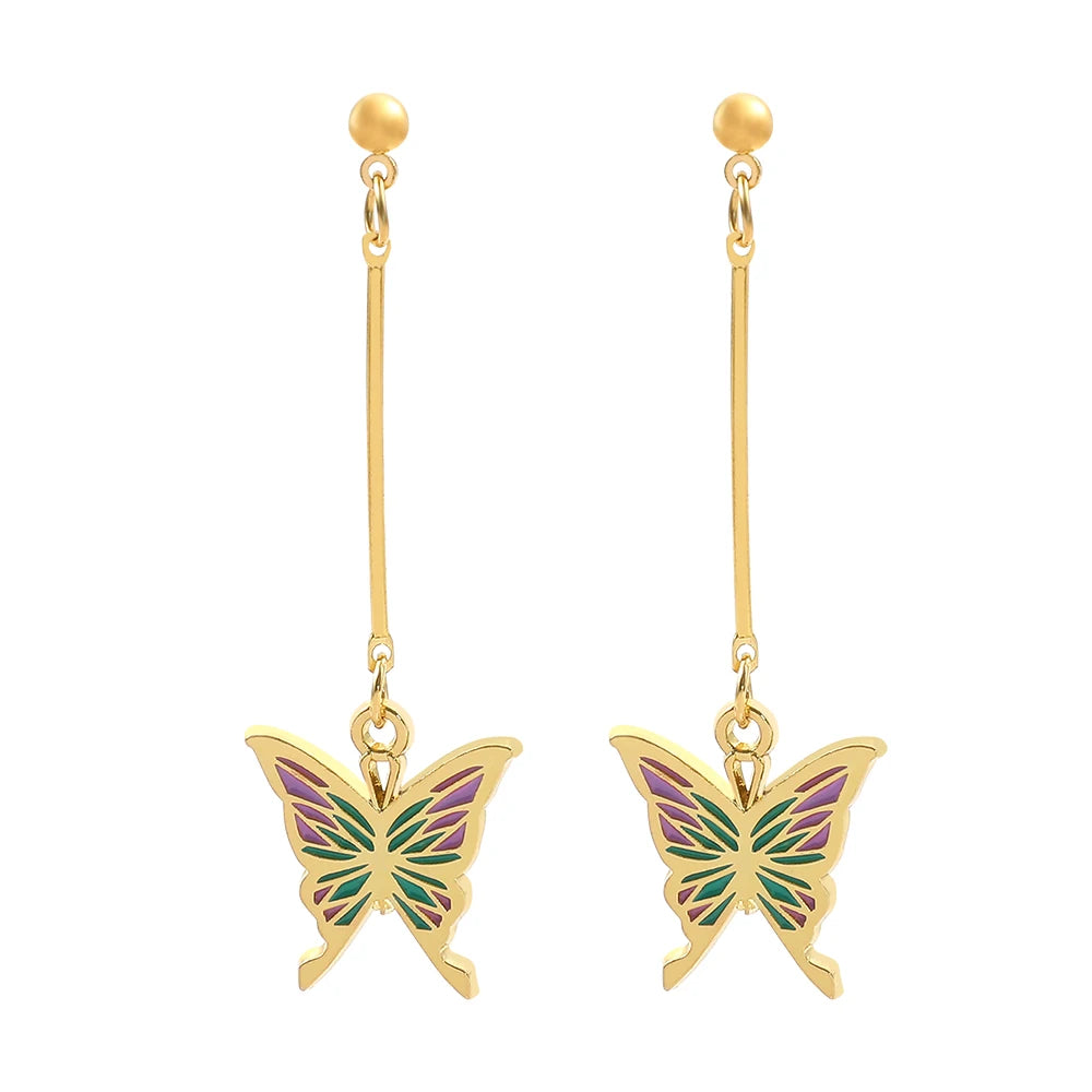 "SERENE SERENITY" - Kochou Shinobu - Demon Slayer Anime Earrings