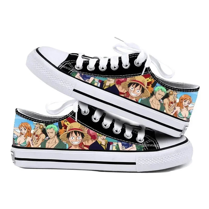 "AIR PIRATE'S 1" - (Low Top) - One Piece Anime Sneakers | 3 Options