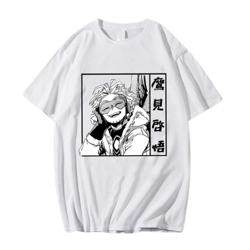 "SMILING SAVIOR" - My Hero Academia Anime - Hawks - Oversized T-Shirts | 4 Colors