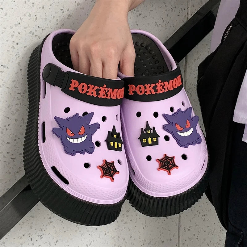 "HAUNTING HUES" - Gengar - Pokemon Anime Crocs | 2 Options