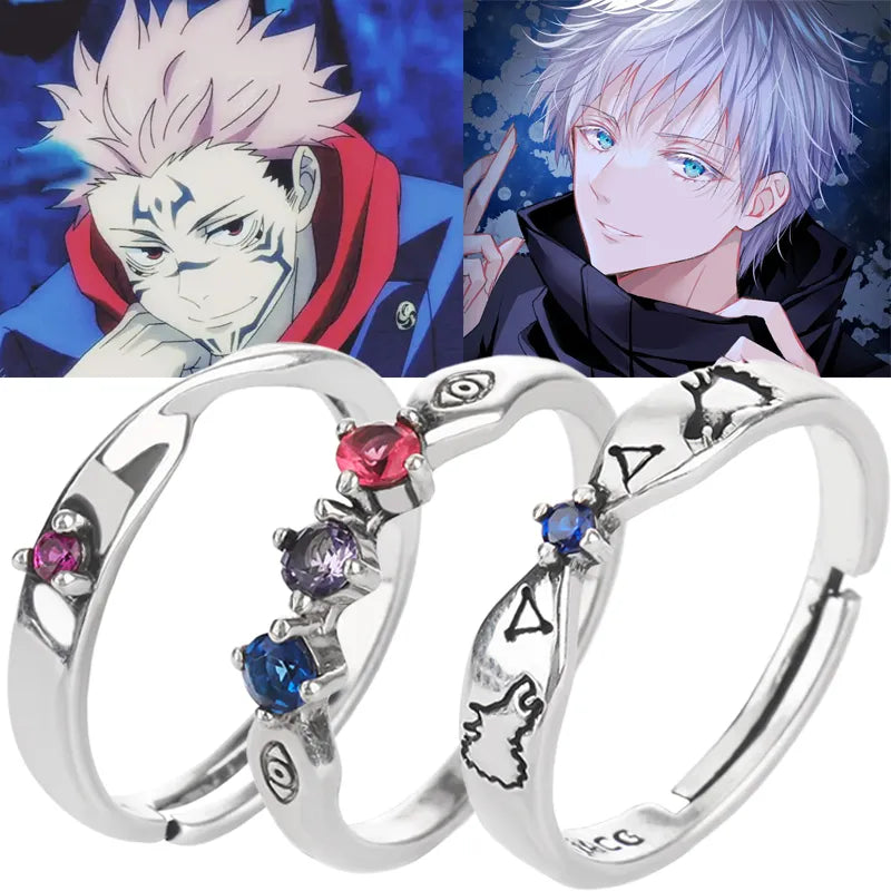 "CURSES & BLESSINGS" - Jujutsu Kaisen Anime Rings | 3 Options