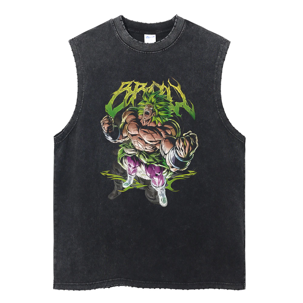 "Broly" Vintage Washed Tank Top