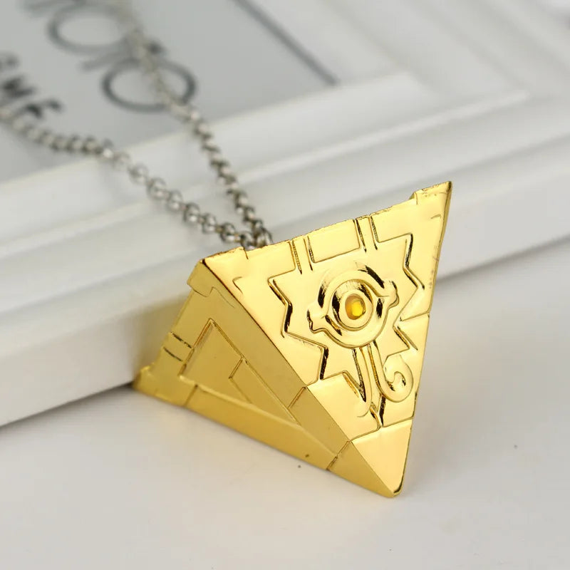 Anime Yu-Gi-Oh Necklace 3D Yugioh Millenium Pendant Jewelry Cos Accessories Prop Gift