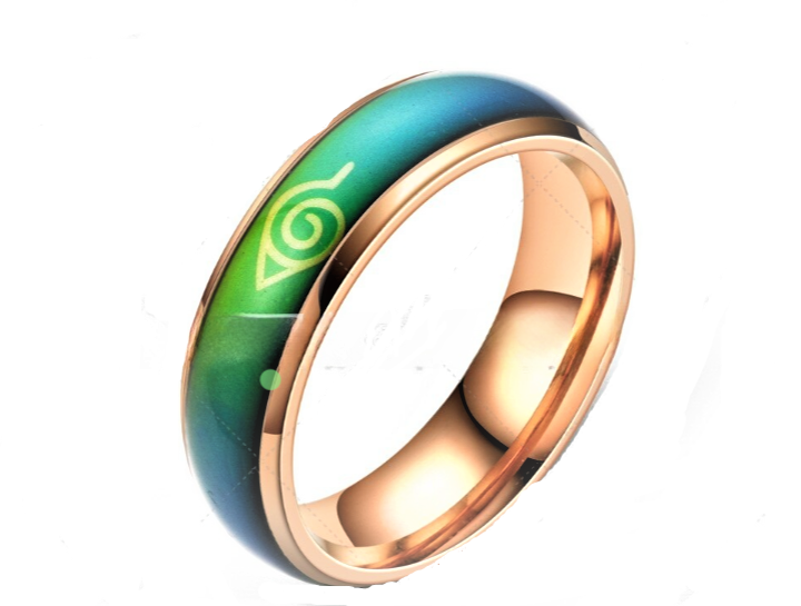 "KONOHA SPIRIT" - Naruto Anime Gredient Rings | 4 Options