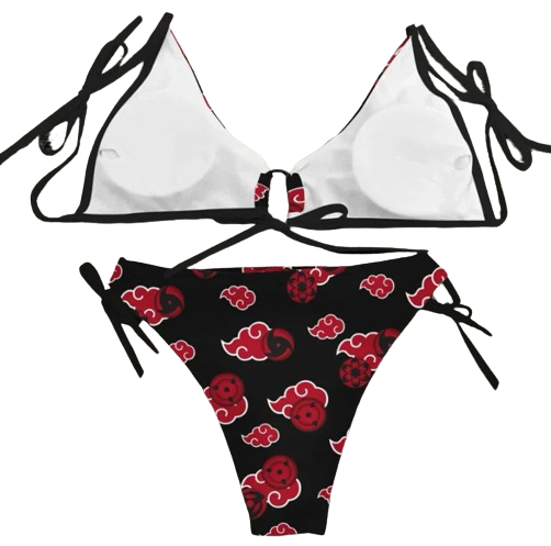 "RED CLOUD"- Naruto Anime Bikini Set