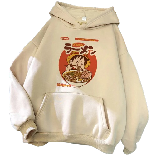 "KAWAII LUFFY" - Monkey D Luffy One Piece Anime Hoodies | 2 Colors