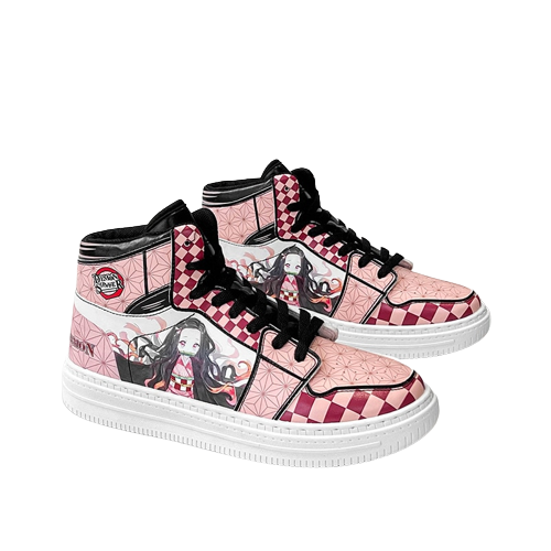 "AIR NEZUKO" - (High Top) - Demon Slayer Anime Sneakers