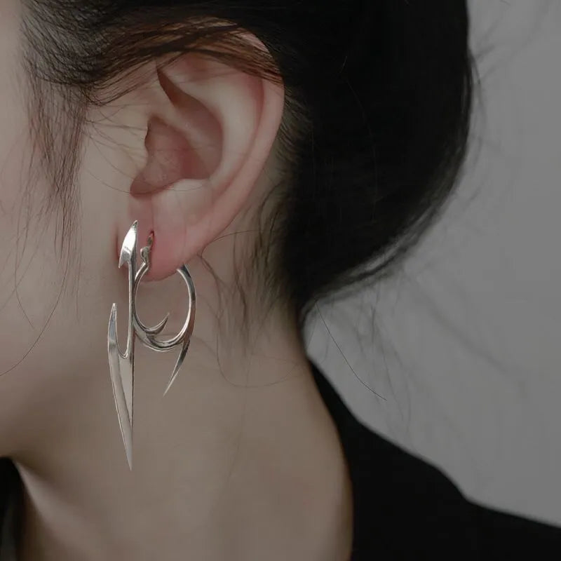 "THE ULTRA PUNK-OUT" - Cyberpunk Anime Earrings | 2 options