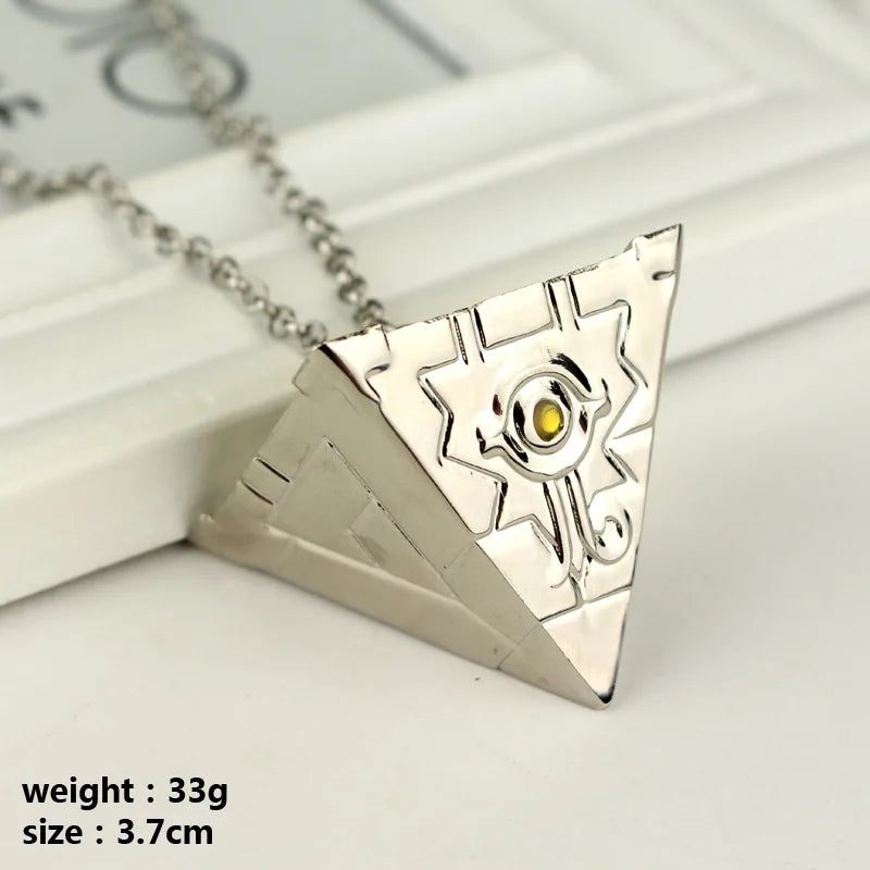 Anime Yu-Gi-Oh Necklace 3D Yugioh Millenium Pendant Jewelry Cos Accessories Prop Gift