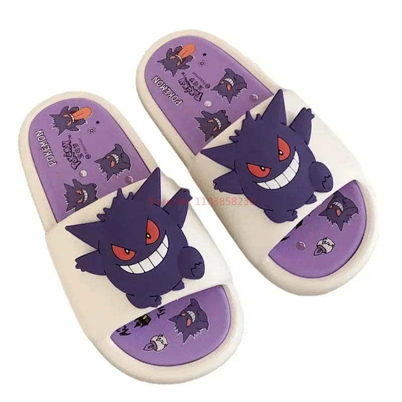 "HAUNTING HUES" - Gengar - Pokemon Anime Flip Flop | 2 Option