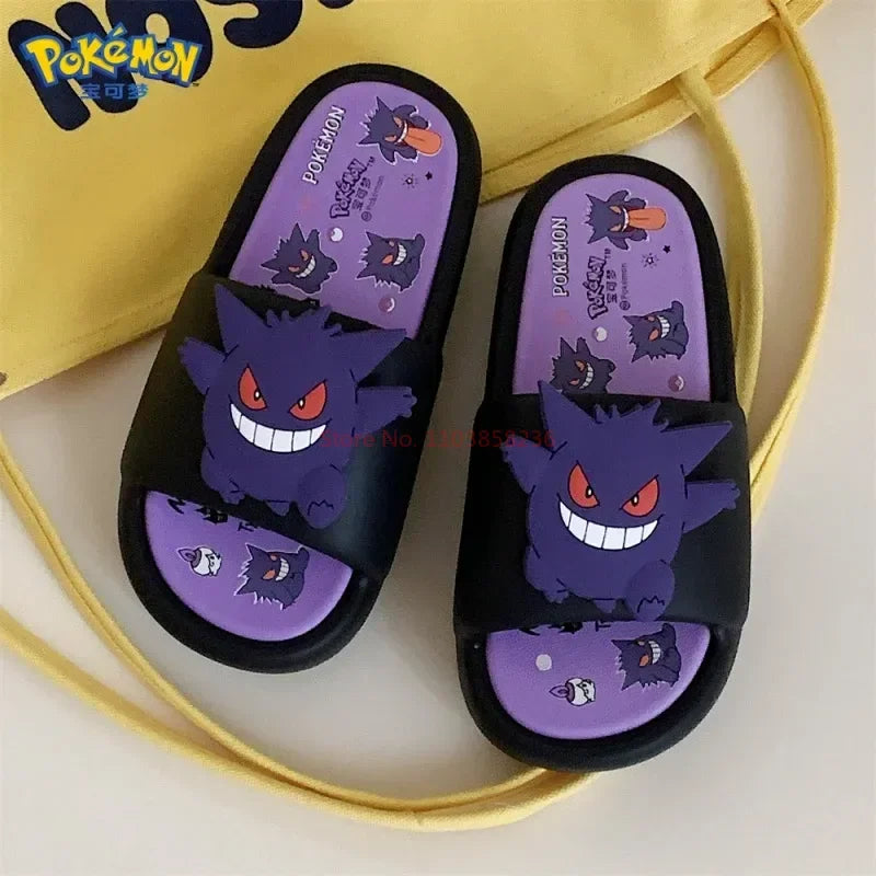 "HAUNTING HUES" - Gengar - Pokemon Anime Flip Flop | 2 Option