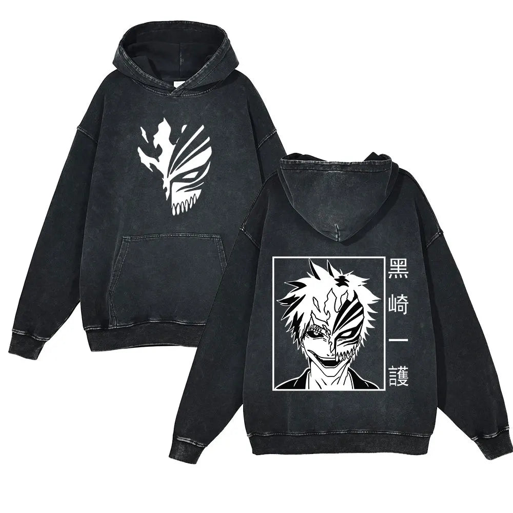 "HOLLOW KING" - Bleach Kurosaki Ichigo Anime Hoodies | V-5