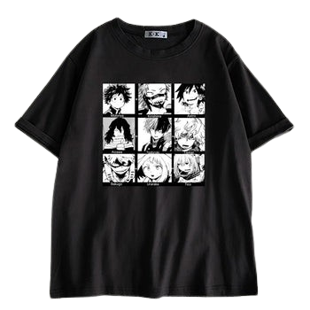 "HEROES RISE" - My Hero Academia Anime Oversized T-Shirts | V-1 | 5 Colors