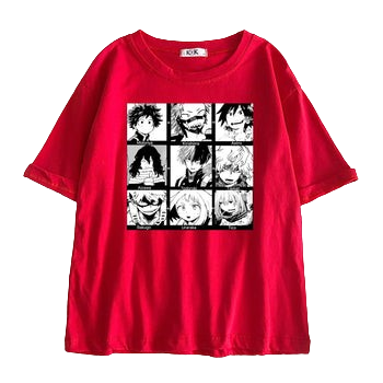 "HEROES RISE" - My Hero Academia Anime Oversized T-Shirts | V-1 | 5 Colors