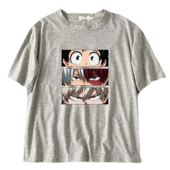 "HEROES RISE" - My Hero Academia Anime Oversized T-Shirts | V-2 | 5 Colors