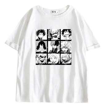 "HEROES RISE" - My Hero Academia Anime Oversized T-Shirts | V-1 | 5 Colors